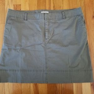 Green Cargo Skirt